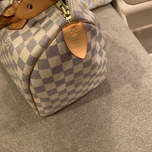 NOT FOR SALE - Louis Vuitton Speedy 30 Damier Azur - Picture 3 of 10
